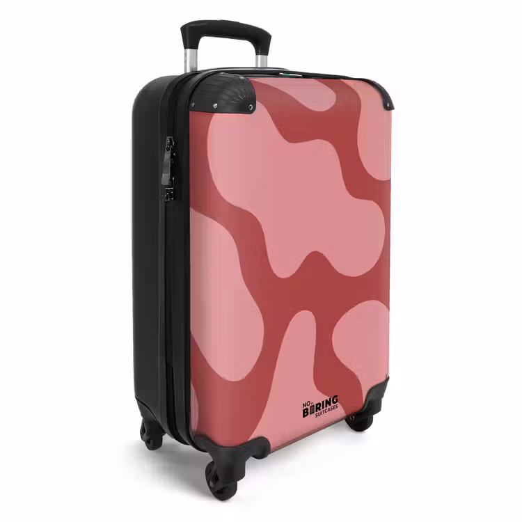 Suitcase - Abstract - Pink shapes — 2