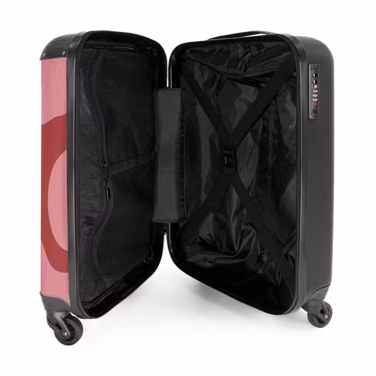 Suitcase - Abstract - Pink shapes — 4