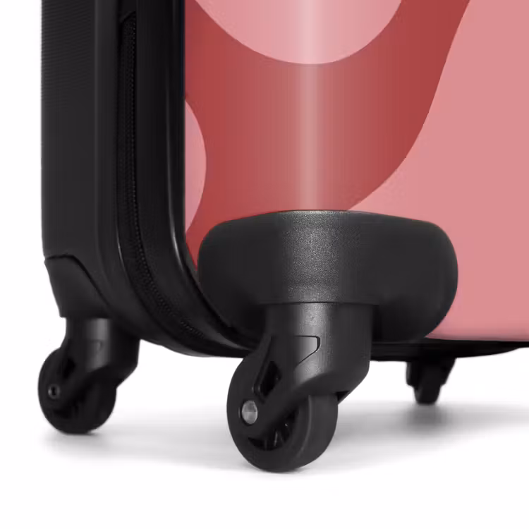 Suitcase - Abstract - Pink shapes — 6