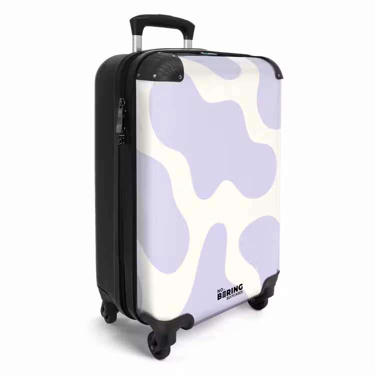 Suitcase - Abstract - Purple shapes — 2
