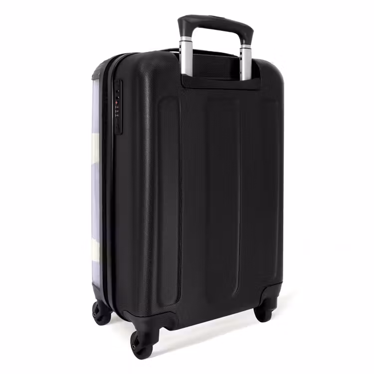 Suitcase - Abstract - Purple shapes — 3