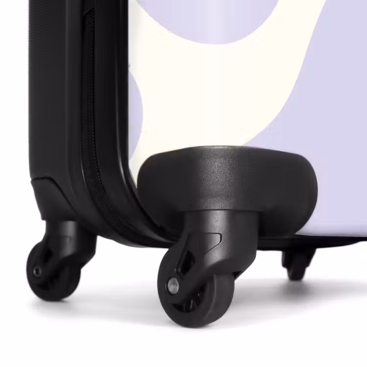 Suitcase - Abstract - Purple shapes — 6