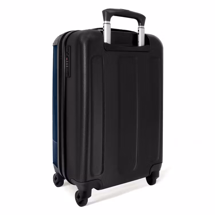 Suitcase - Abstract - Wavy lines Blue — 3