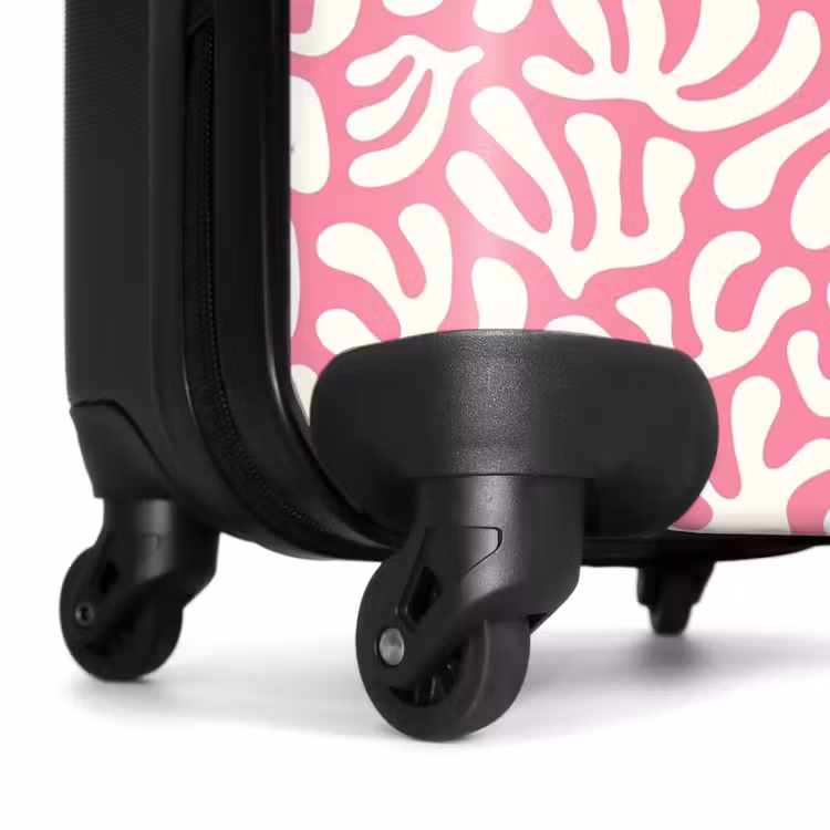 Suitcase - Abstract - White motif — 6