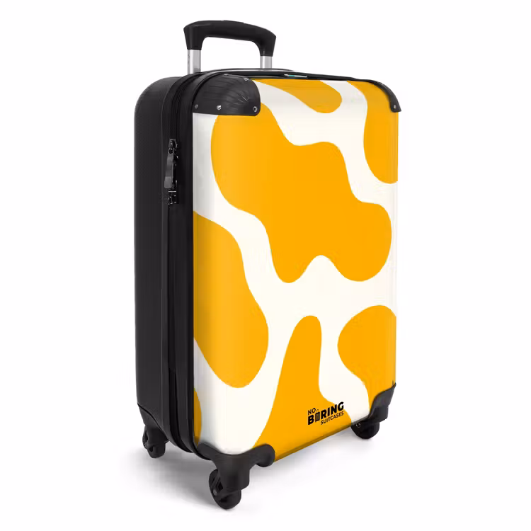 Suitcase - Abstract - Yellow shapes — 2