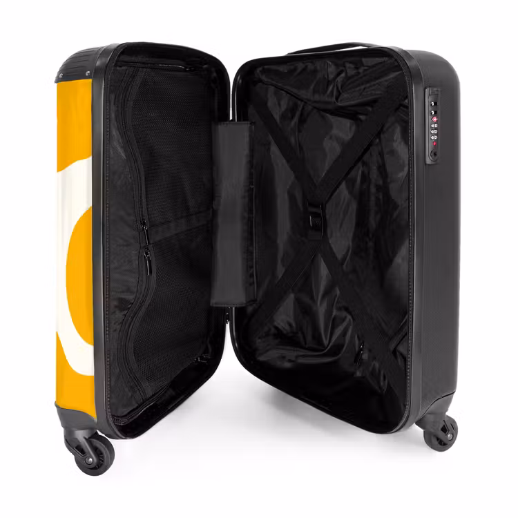 Suitcase - Abstract - Yellow shapes — 4