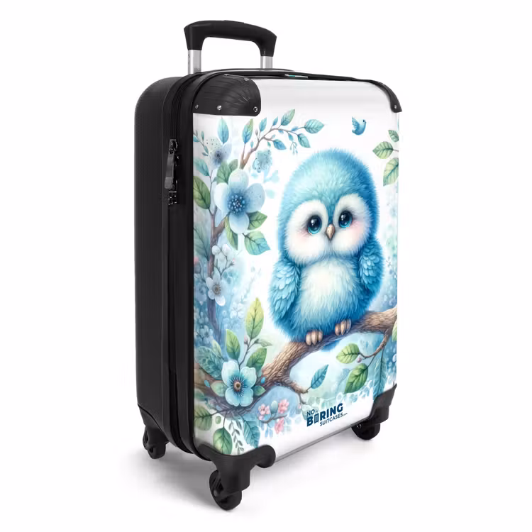 Suitcase - Baudouin blue coat — 2