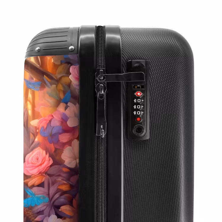 Suitcase - Blossom forest deer — 5