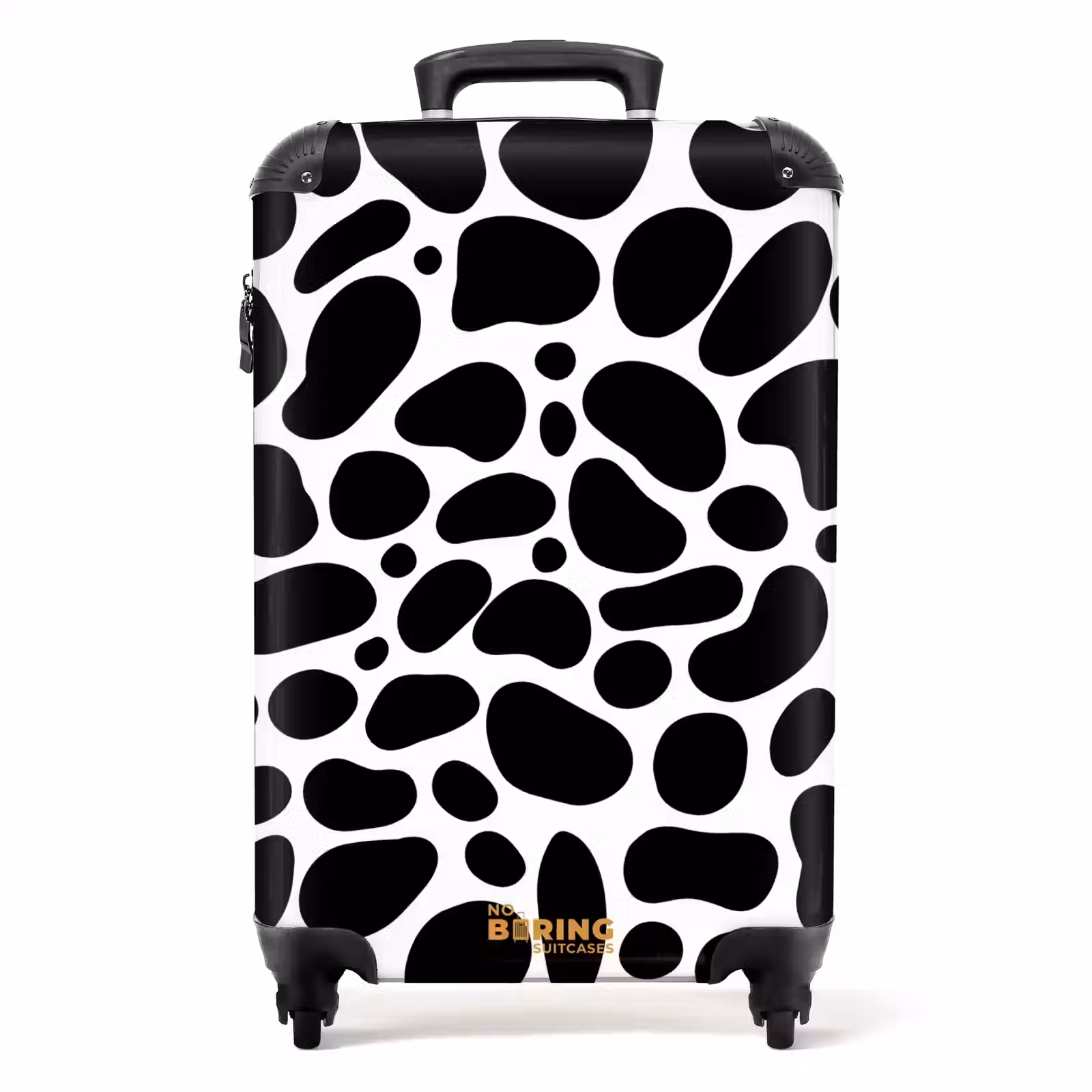 Suitcase - Black spots over a white background — 1