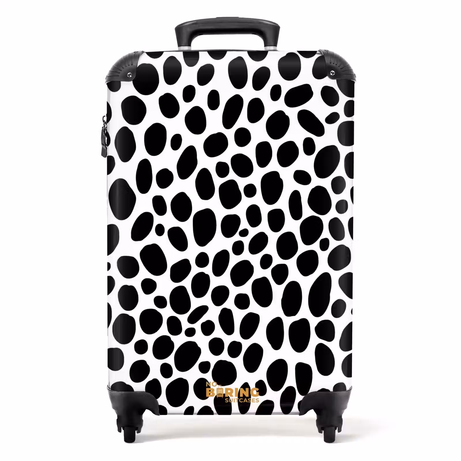 Suitcase - Organically scattered ovals over a white floor plan — 1