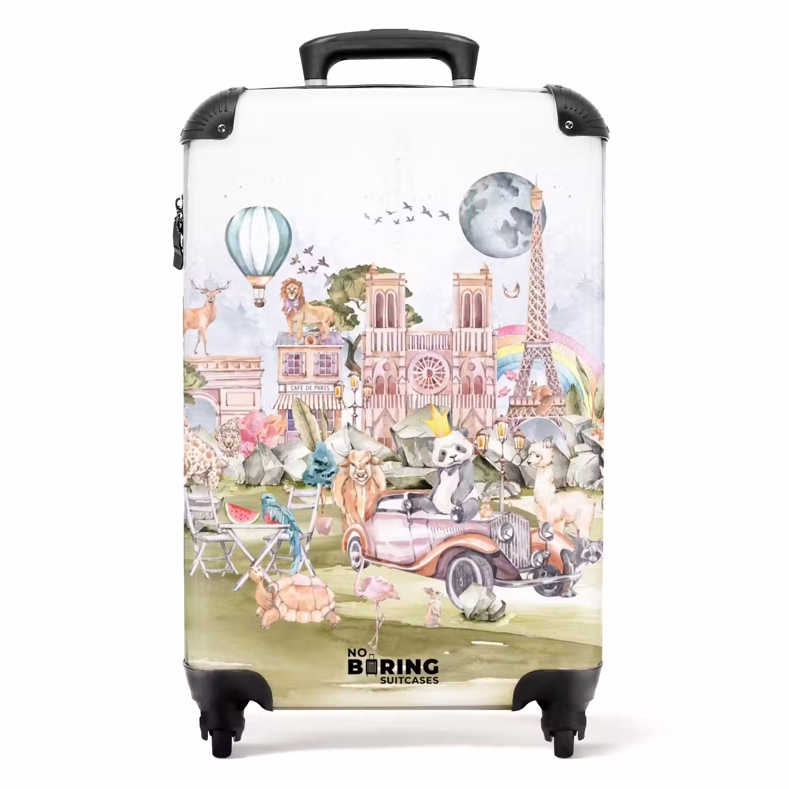 Suitcase - Animal fantasy city — 1