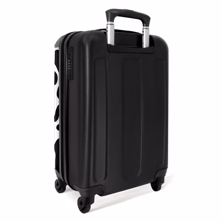 Suitcase - Black cow spots over a white background — 4