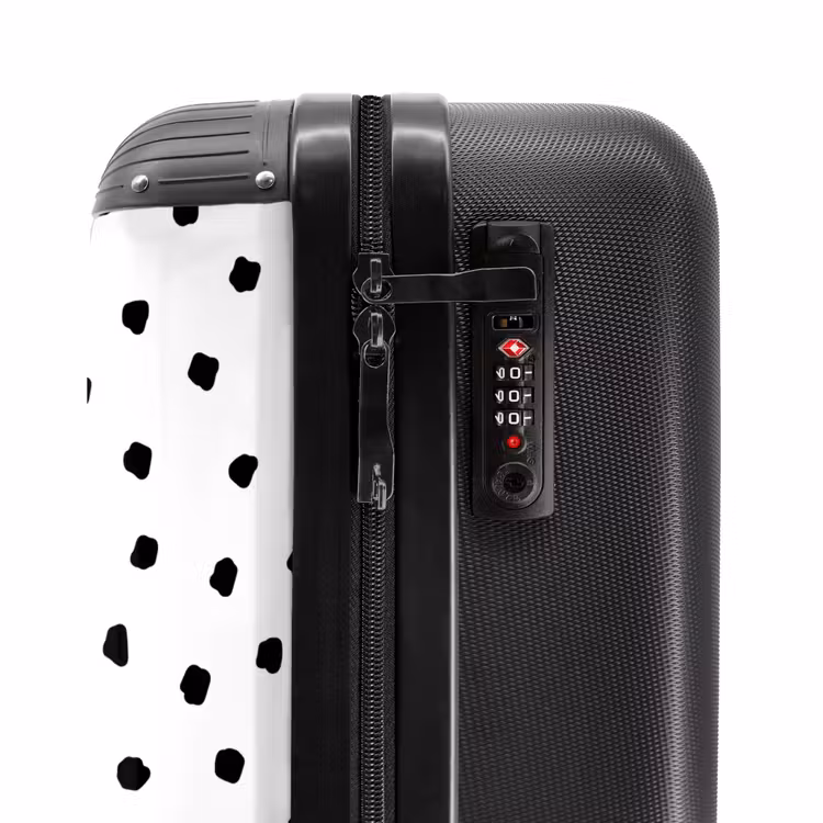 Suitcase - Black dots on a white background — 6