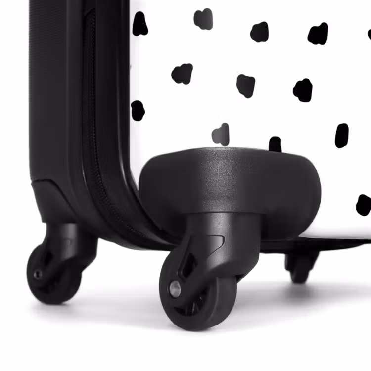 Suitcase - Black dots on a white background — 7