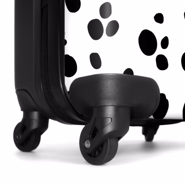 Suitcase - Black ovals over a white background — 7