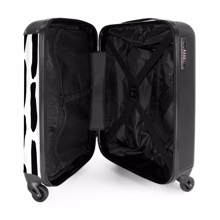 Suitcase - Black shapes on a white background — 5
