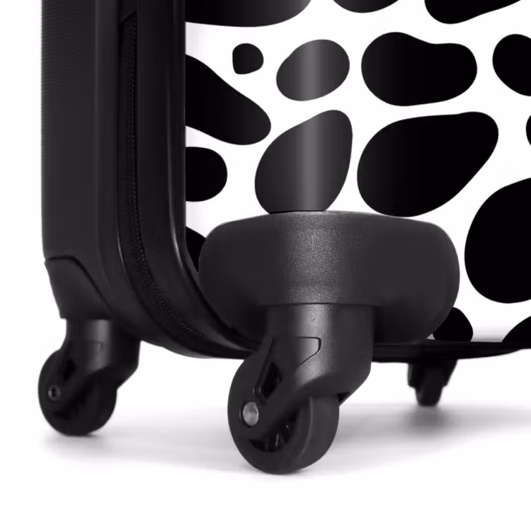 Suitcase - Black spots over a white background — 7