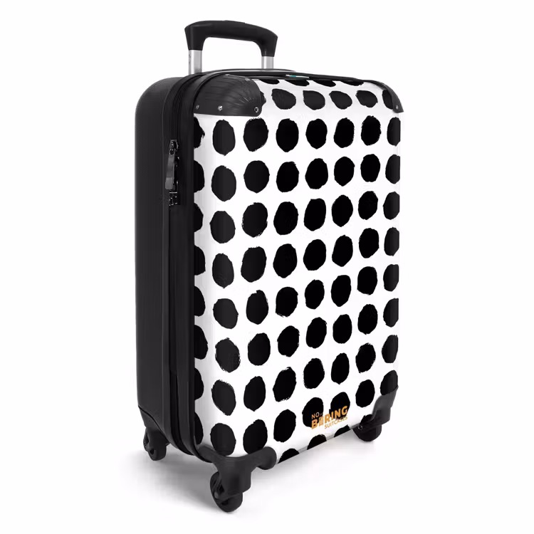 Suitcase - Rough dots in grid form — 2