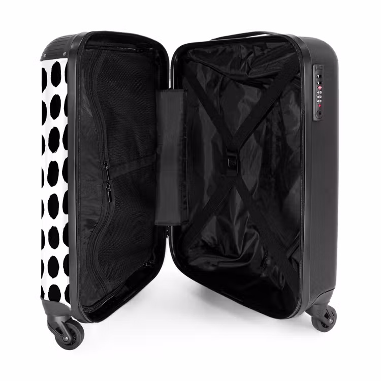 Suitcase - Rough dots in grid form — 5