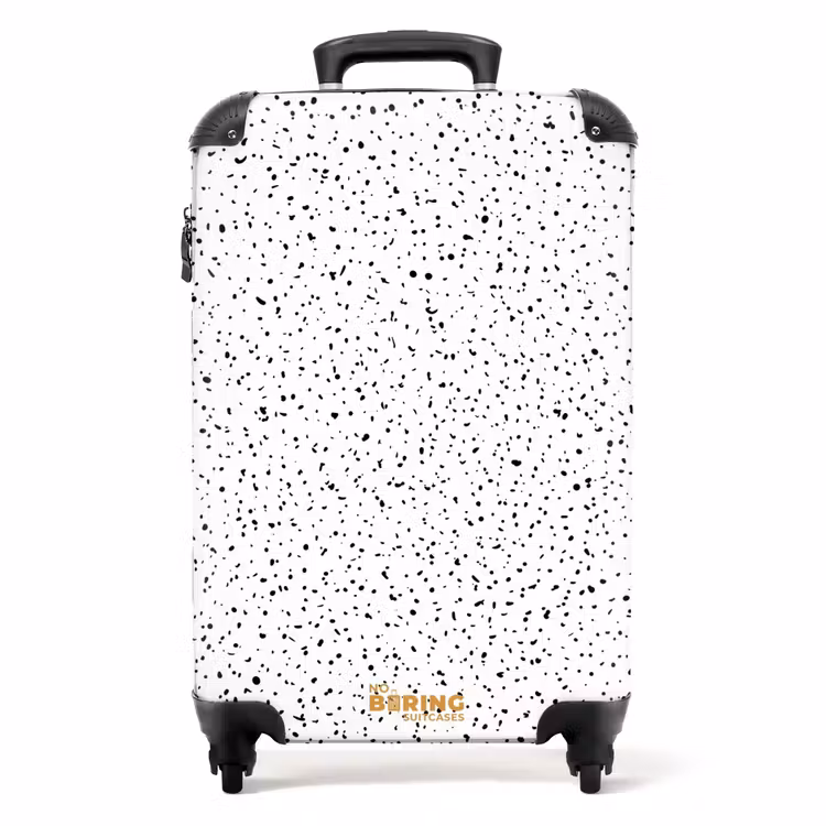 Suitcase - Tiny dots over a white background — 1