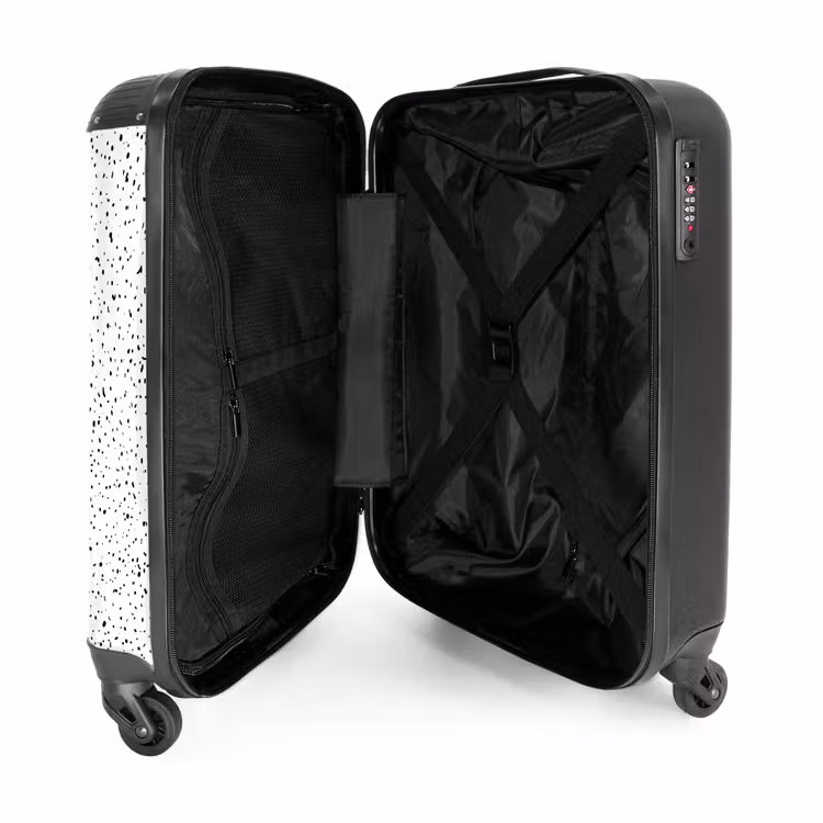 Suitcase - Tiny dots over a white background — 5