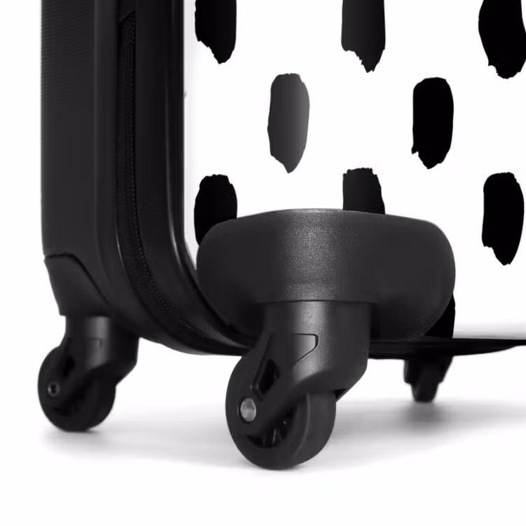Suitcase - Vertical spots on a white background — 7
