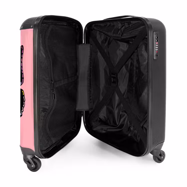 Suitcase - Bubblegum butterfly — 4