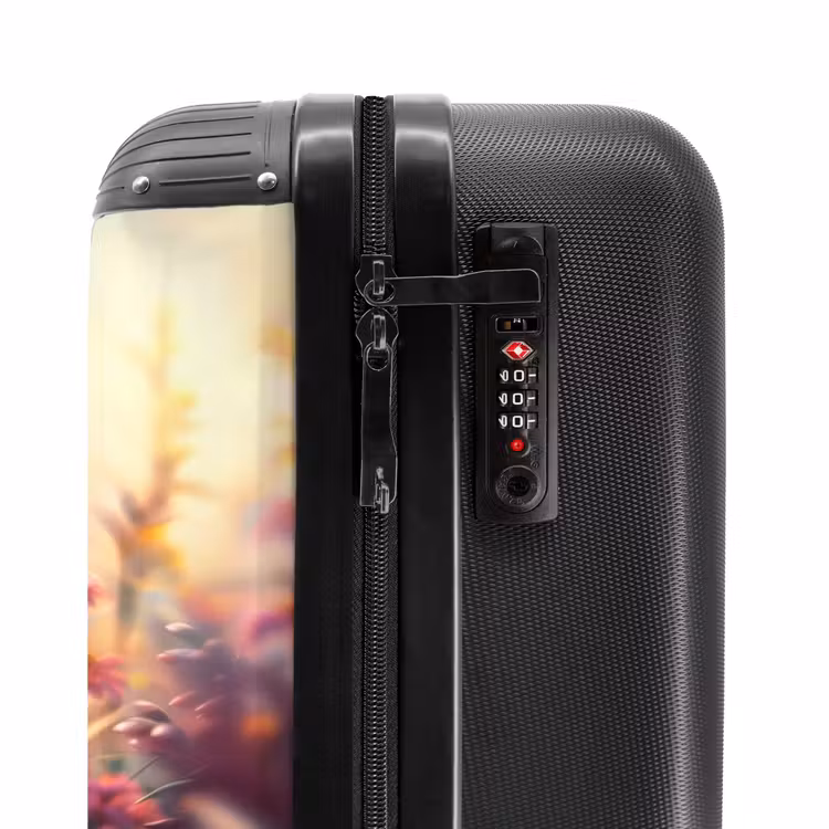 Suitcase - Butterfly flowers — 5