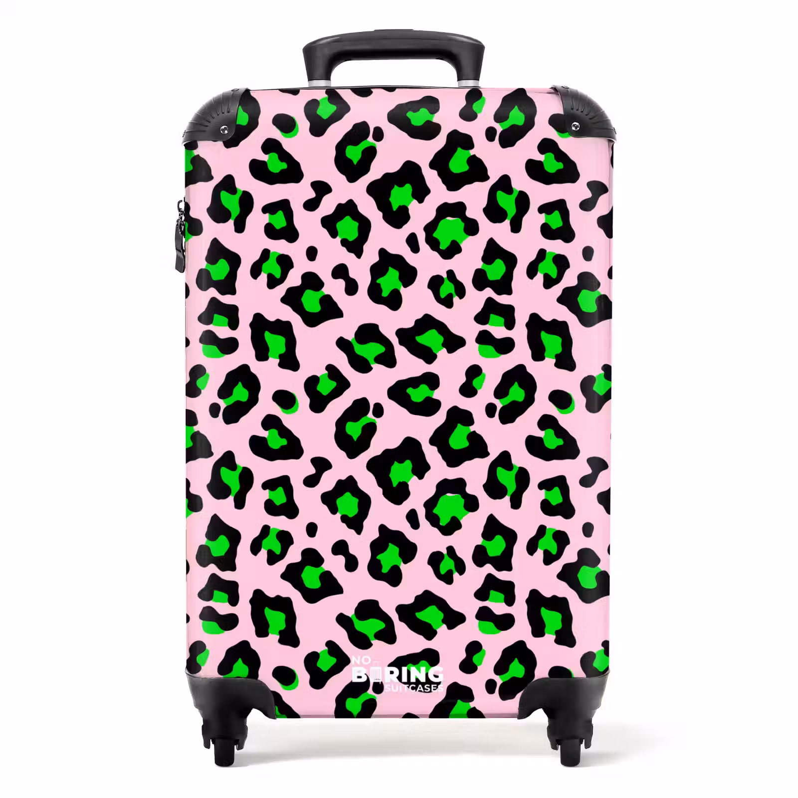 Suitcase - Neon panther pattern — 1