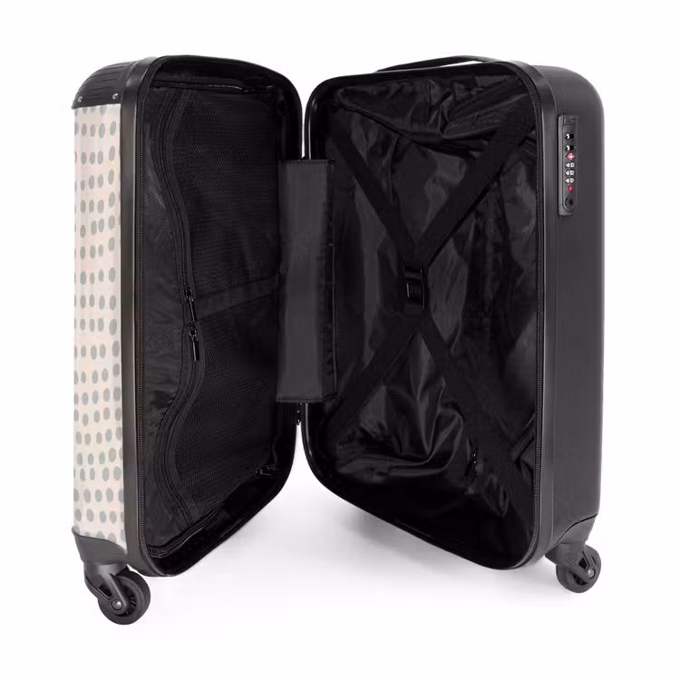 Suitcase - Gray-blue dots — 4