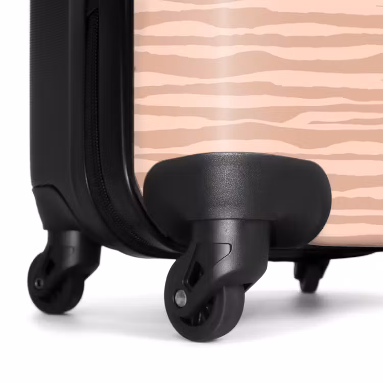 Suitcase - Horizontal stripes on beige background — 6