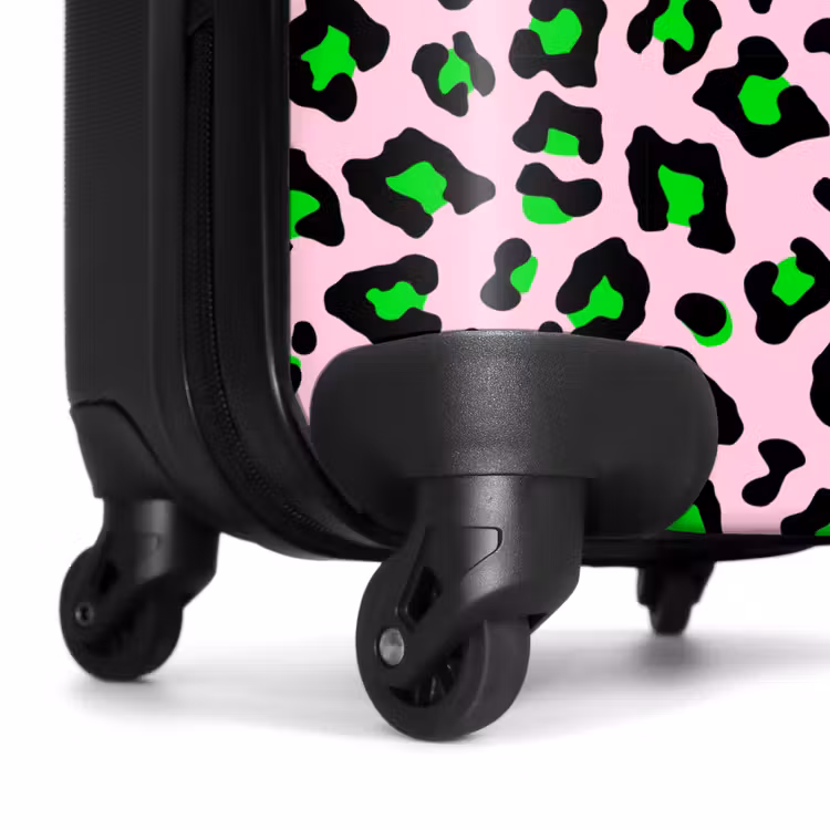 Suitcase - Neon panther pattern — 6