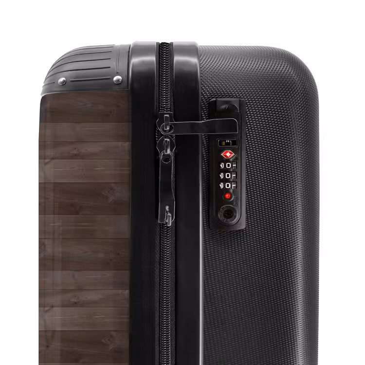 Suitcase - Dark wood texture — 5