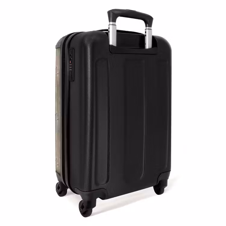 Suitcase - Grayed spruce with rough texture — 3