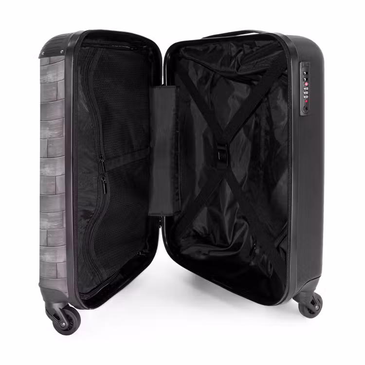 Suitcase - Weathered blue-gray wood — 4