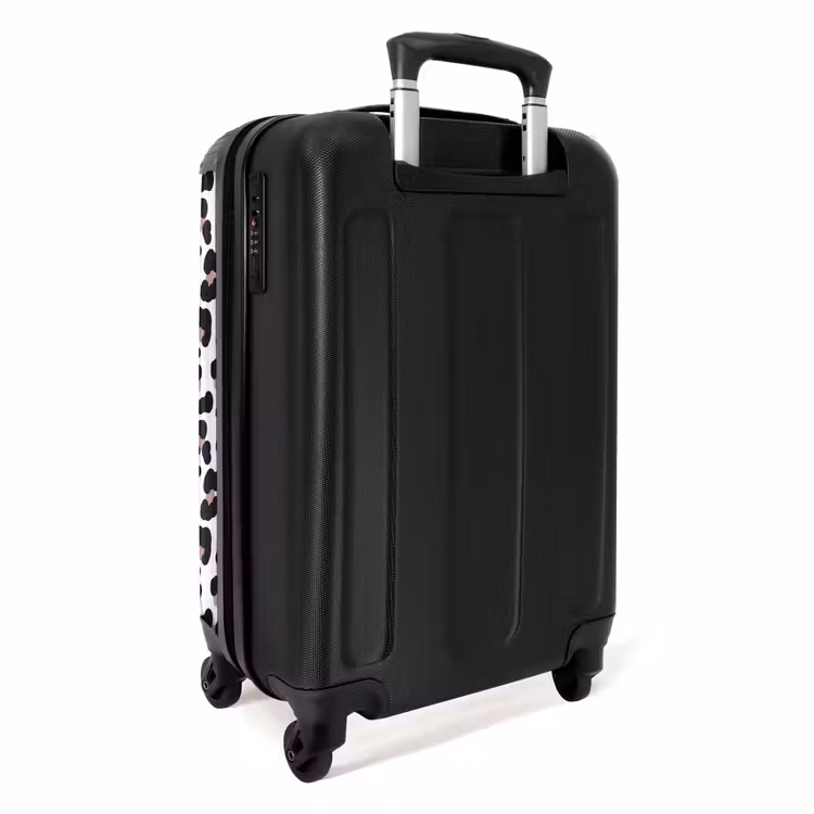 Suitcase - Black spots with white background — 3