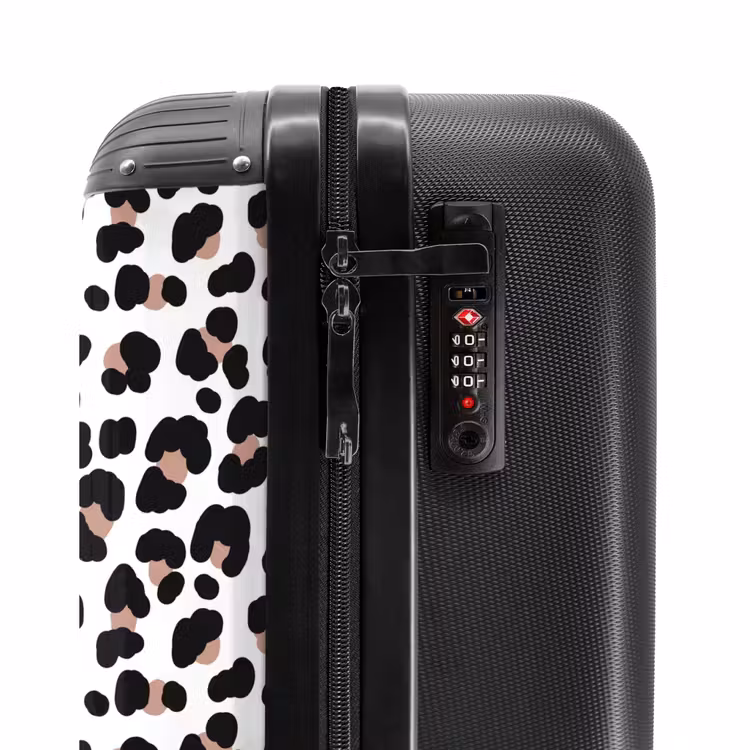 Suitcase - Black spots with white background — 5