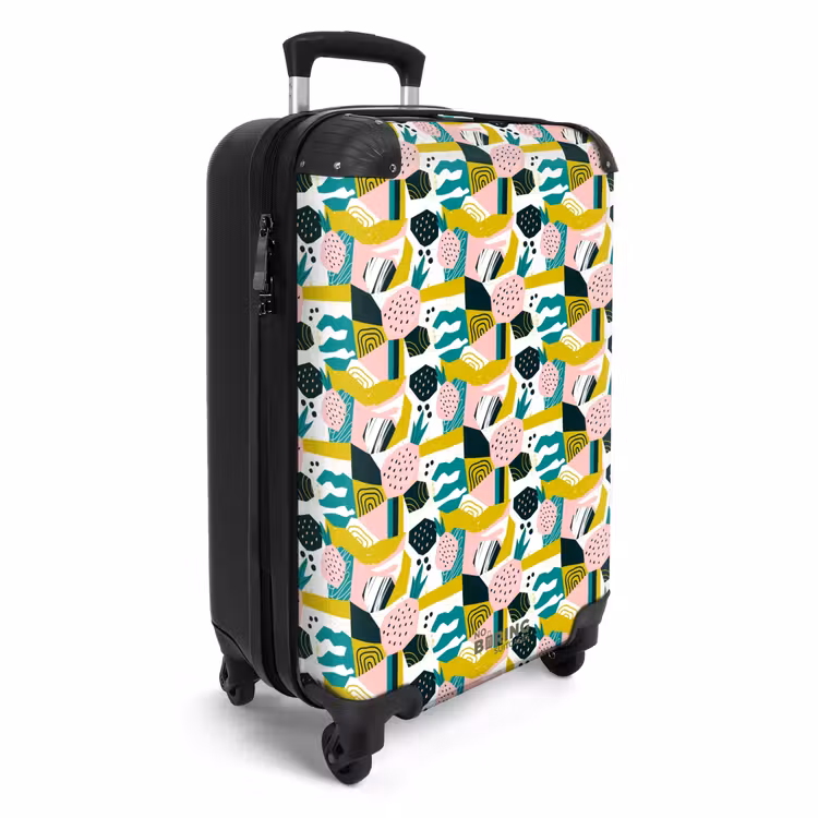 Suitcase - Fruity jungle collage — 2
