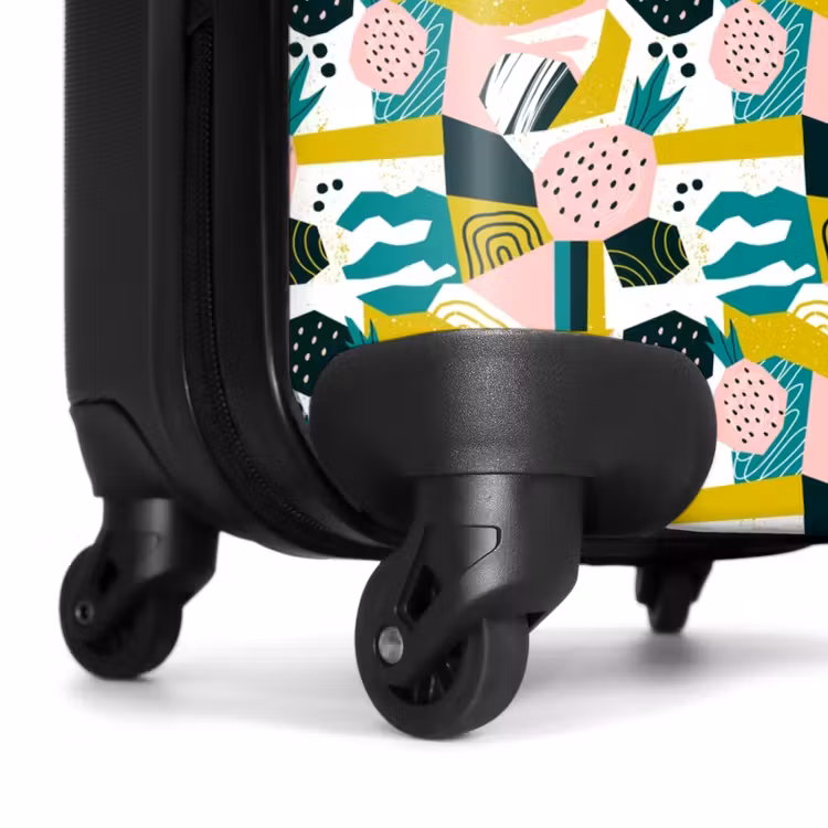 Suitcase - Fruity jungle collage — 6
