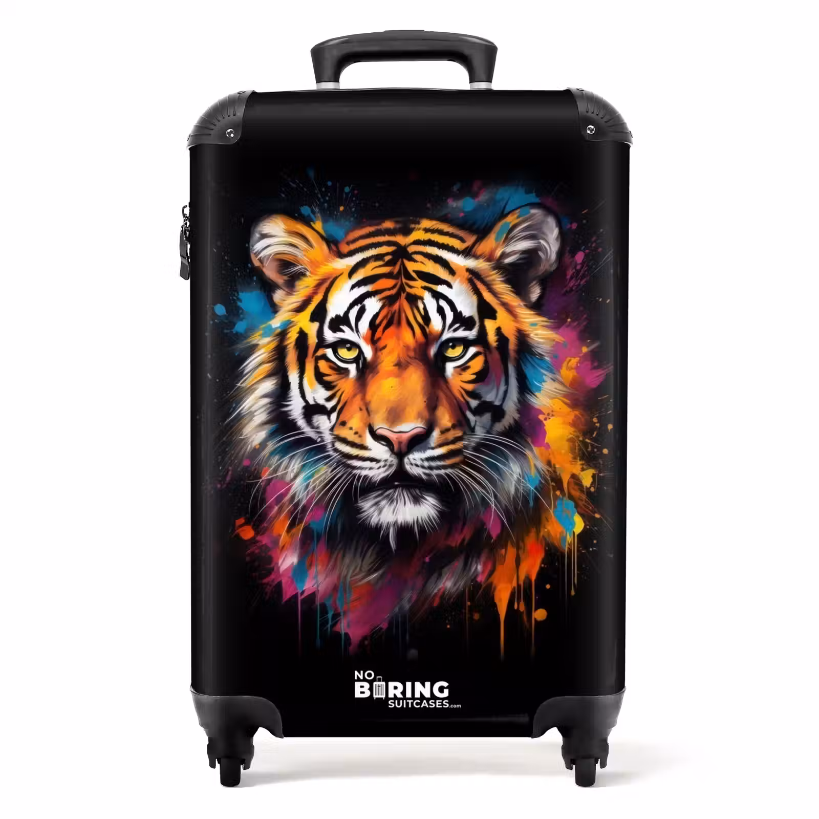 Suitcase - Tiger as Street Artwork — 1