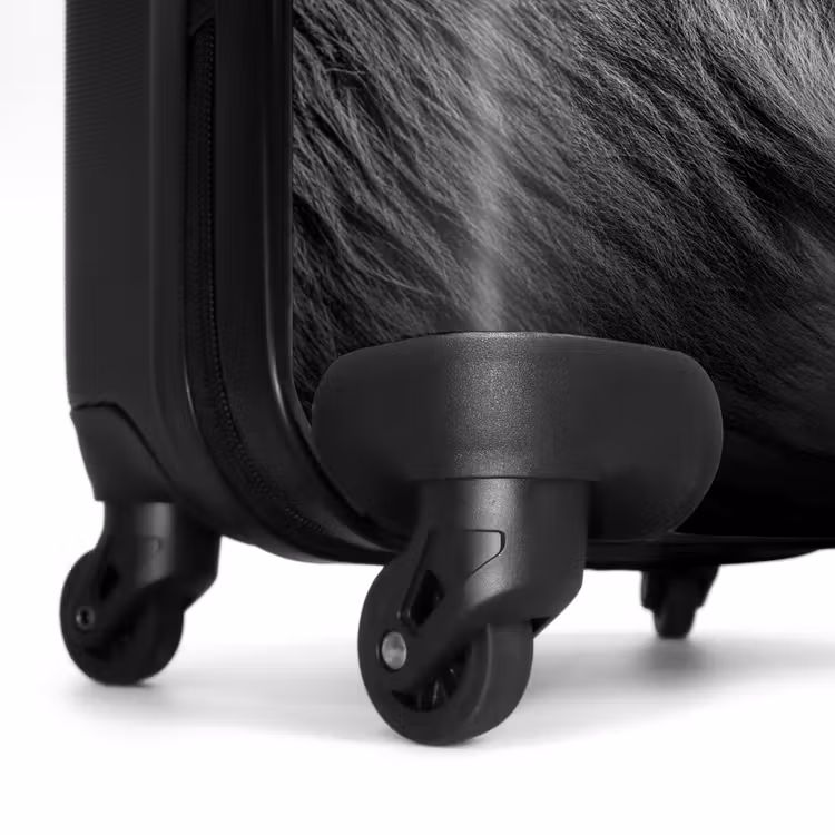 Suitcase - Black and white lion — 6