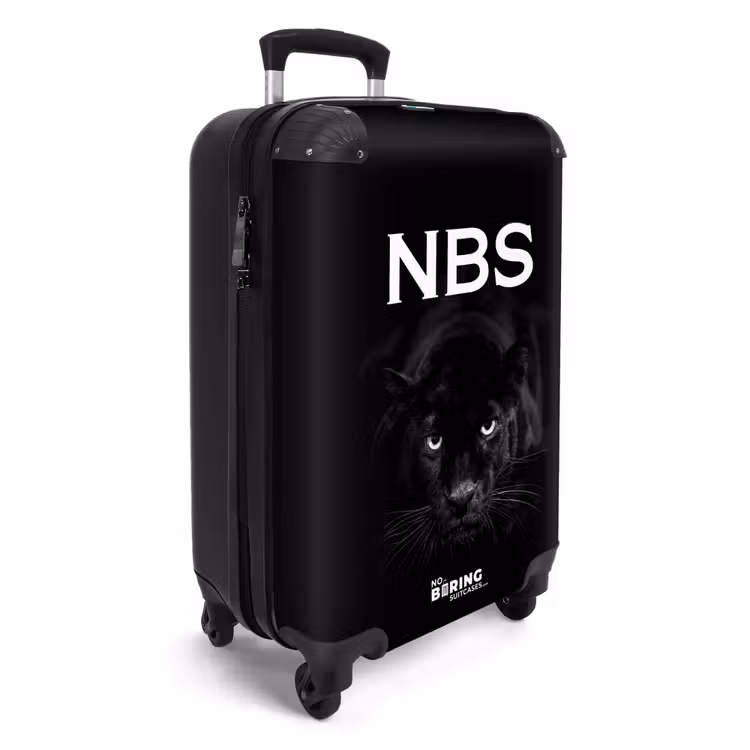 Suitcase - Black/white panther — 4