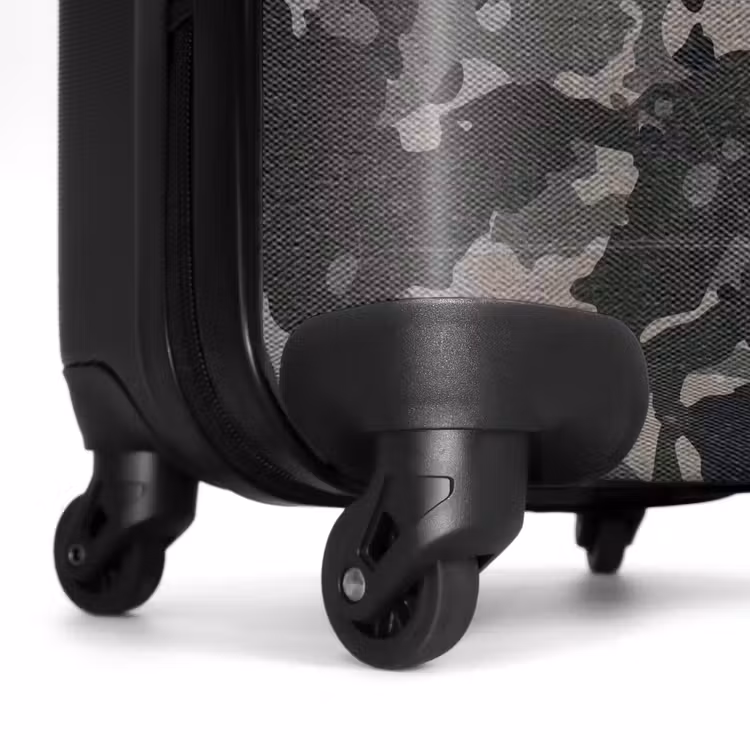 Suitcase - Green camouflage pattern with sand colour — 6