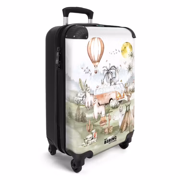 Suitcase - Alpaca adventure — 2