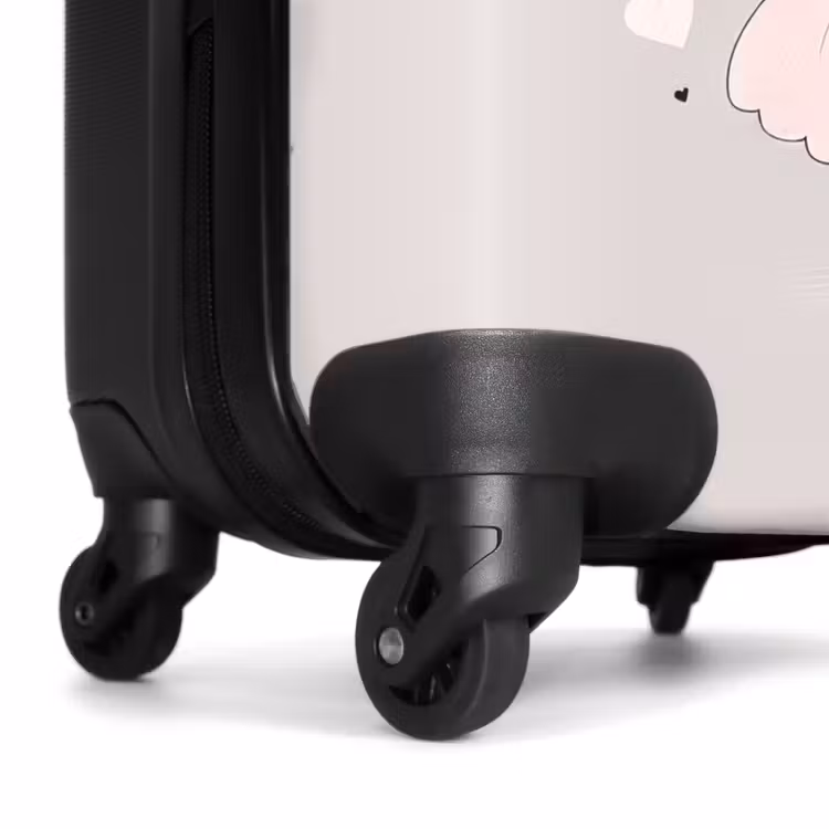 Suitcase - Princess with buns — 6