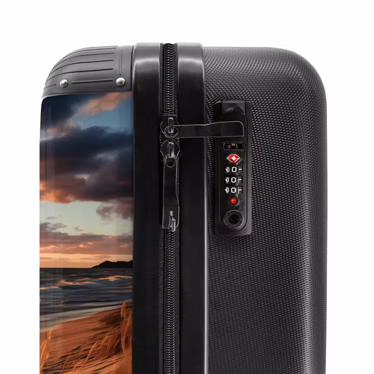 Suitcase - Sea at sunset — 5