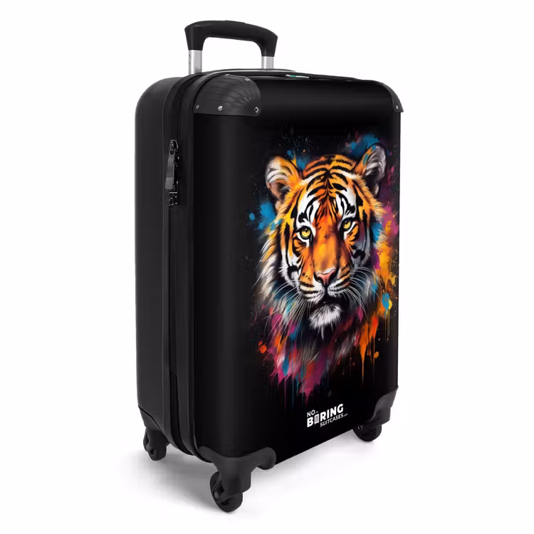 Suitcase - Tiger as Street Artwork — 2