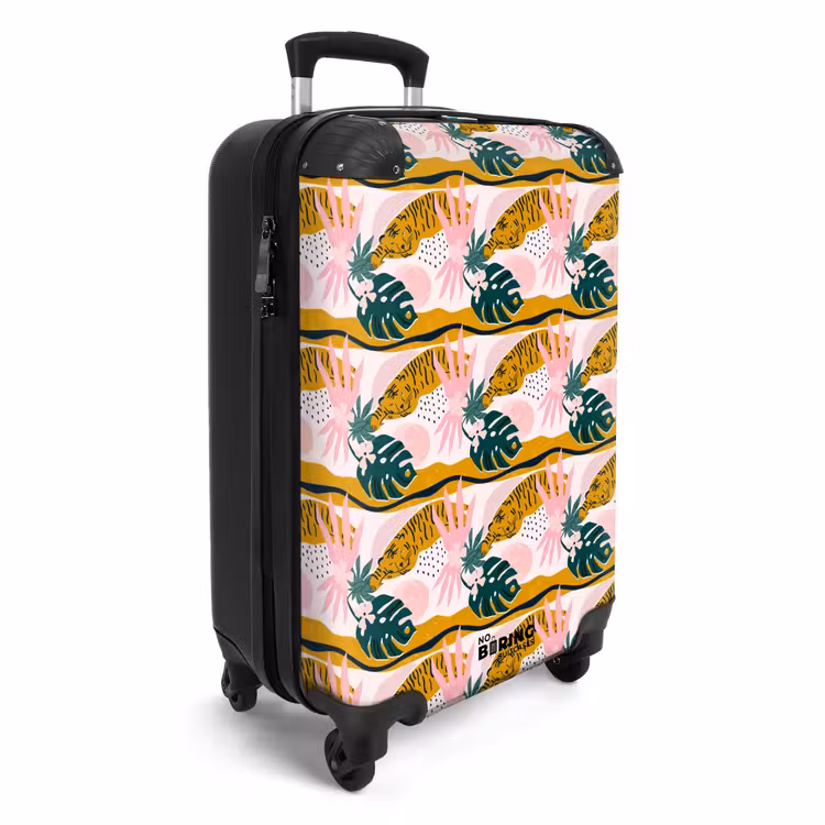 Suitcase - Tropical tiger pattern — 2