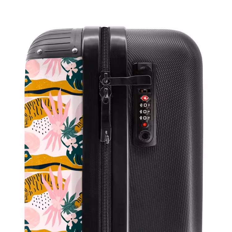 Suitcase - Tropical tiger pattern — 5