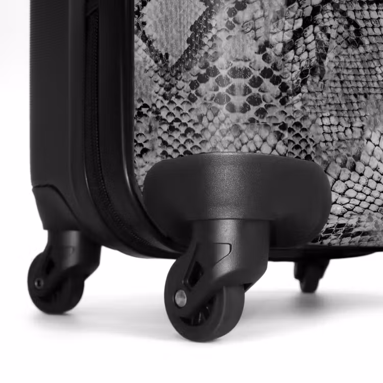 Suitcase - Gray snake pattern — 6